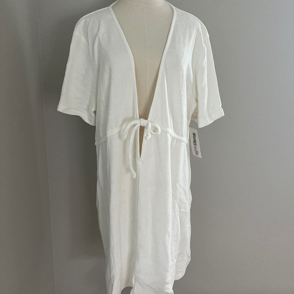 Bathing Suit Cover By Always Me Size 2X *NWT